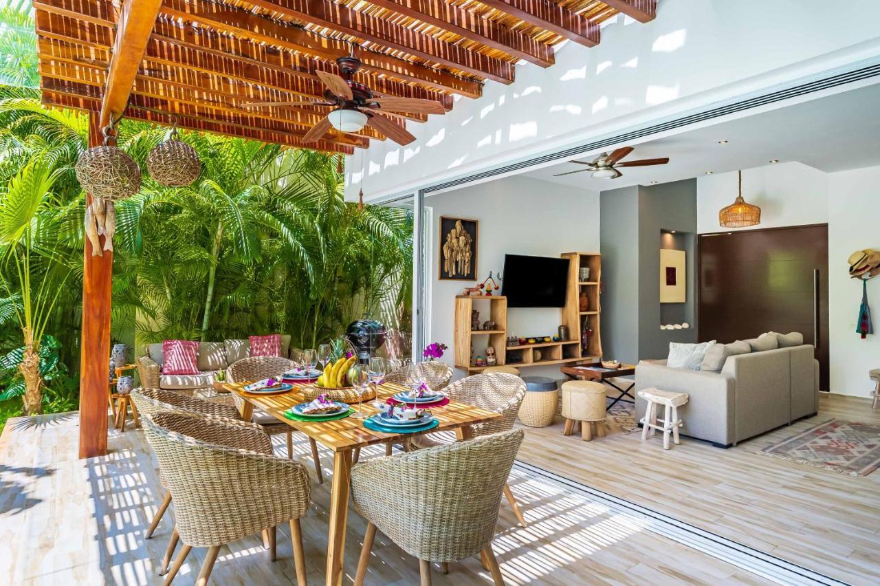 Chic & Mexican Villa, A True Oasis Pool, Security Tulum Exterior foto