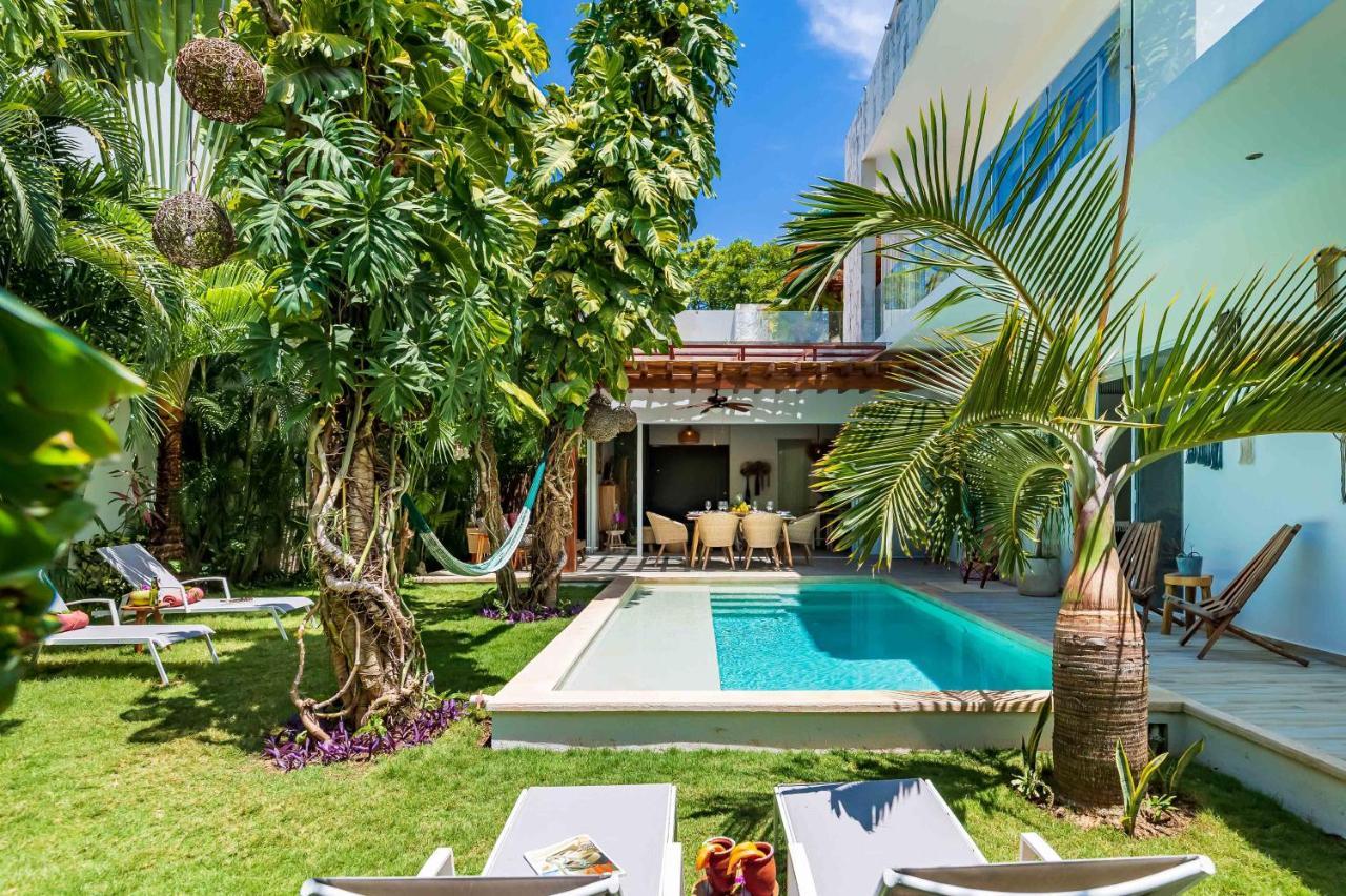 Chic & Mexican Villa, A True Oasis Pool, Security Tulum Exterior foto